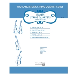 Haydn String Quartets - Score