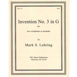 Invention No. 3 in G - Mallet Duet