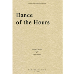 Dance of the Hours - String Quartet (Score)