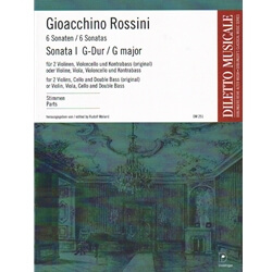 String Sonata No. 1 in G major - String Quartet (Set of Parts)