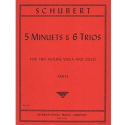 5 Minuets and 6 Trios, D. 89 - String Quartet