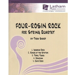 Four-Rosin Rock (Parts Only) - String Quartet