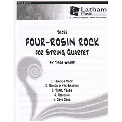 Four-Rosin Rock (Score Only) - String Quartet