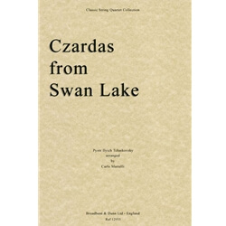 Czardas from Swan Lake - String Quartet (Set of Parts)