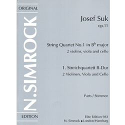 String Quartet No. 1 in B-flat major, Op. 11 - Set of Parts