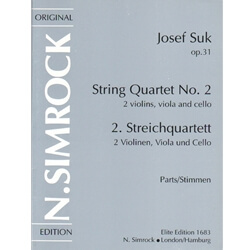 String Quartet No. 2, Op. 31 - Set of Parts