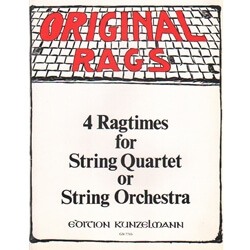 4 Ragtimes - String Quartet or String Orchestra