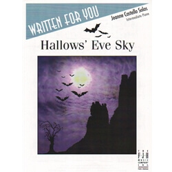Hallows' Eve Sky - Halloween Piano Teaching Piece