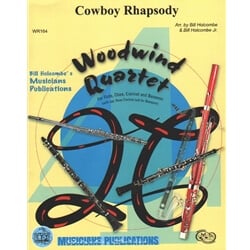 Cowboy Rhapsody - Flute, Oboe, Clarinet, and Bassoon (or Bass Clarinet)