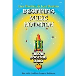 Beginning Music Notation (Theory Boosters Series) - Piano Method