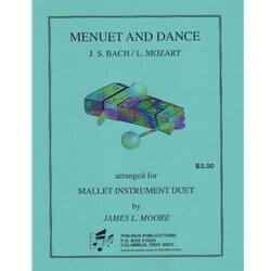 Menuet and Dance - Mallet Duet