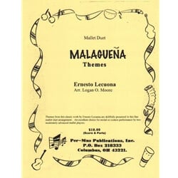 Malaguena Themes - Mallet Duet