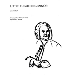 Little Fugue in G Minor - Mallet Quartet