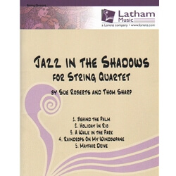 Jazz in the Shadows - String Quartet (Set of Parts)