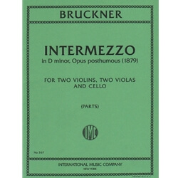 Intermezzo in D minor, Op. Posth. - String Quintet (Set of Parts)