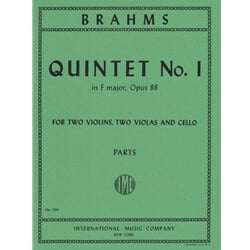 Quintet No. 1 in F major Op. 88 - String Quintet (Set of Parts)