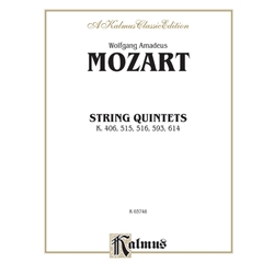 String Quintets, K Nos. 406, 515, 516, 593, 614 - Set of Parts