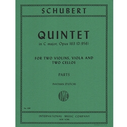 Quintet in C major, Op.163, D 956 - String Quintet (Set of Parts)