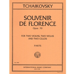 Souvenir de Florence, Op. 70 - String Sextet Set of Parts