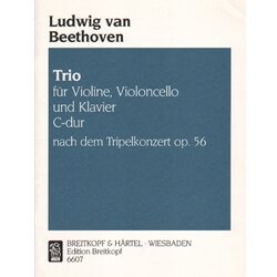 Trio in C major after the Triple Concerto, Op. 56) - Piano Trio