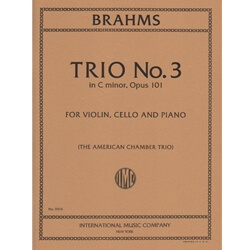 Trio No. 3 in C minor, Op. 101 - Violin, Cello and Piano