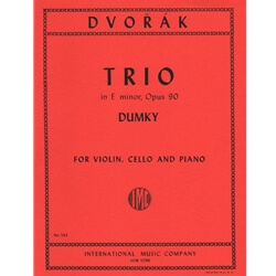 Dumky, Op. 90 - Trio in E minor for Violin, Cello and Piano