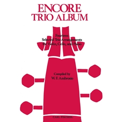 Encore Trio Album - Violin, Cello and Piano