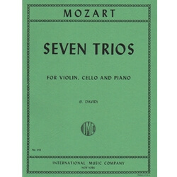 7 Trios - Violin, Cello and Piano