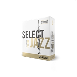 D'Addario Select Jazz Filed Soprano Saxophone Reeds - 10 Count Box