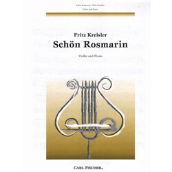 Schon Rosmarin - Violin and Piano