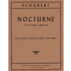 Nocturne in E-flat major, Op. 148 - Piano, Violin and Cello