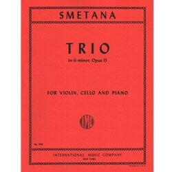 Trio in G minor, Op. 15 - Violin, Cello and Piano