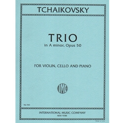 Trio in A minor, Op. 50 - Violin, Cello and Piano