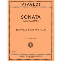 Sonata in C minor, RV 83 - Violin, Cello and Piano