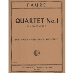 Quartet No. 1 in C minor, Op. 15 - Piano, Violin, Viola and Cello