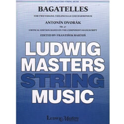 Bagatelles, Op. 47 - Two Violin, Cello and Harmonium (Piano)