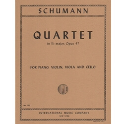 Piano Quartet in E-flat Major, Op. 47 - Piano, Violin, Viola and Cello