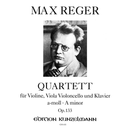Quartet in A minor, Op. 133 - Violin, Viola, Cello and Piano