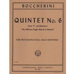 Quintet No. 6, Op. 57 - Two Violins, Viola, Cello and Piano