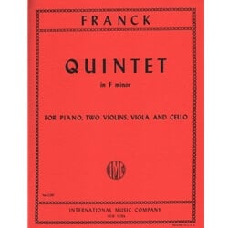 Quintet in F minor - Piano, Two Violins, Viola and Cello