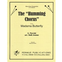 Humming Chorus - Mallet Quartet (or Quintet)