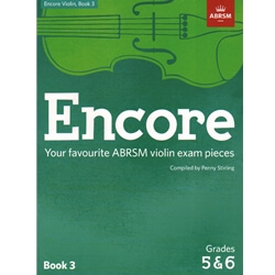 Encore Book 3, Grades 5 and 6 - Violin and Piano