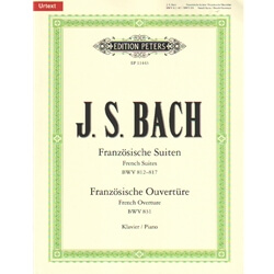 French Suites, BWV 812-817 and French Overture, BWV 831 - Piano