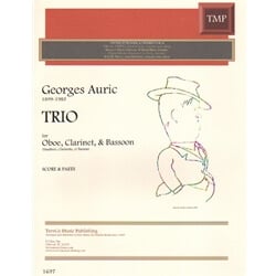 Trio - Oboe, Clarinet, and Bassoon (SCORE/PARTS)
