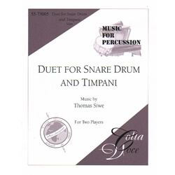 Duet for Snare Drum and Timpani - Percussion Duet