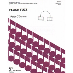 Peach Fuzz - Percussion Trio