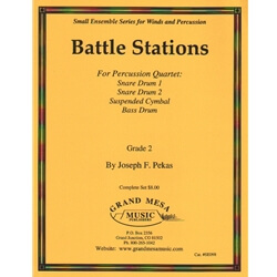 Battle Stations - Percussion Quartet