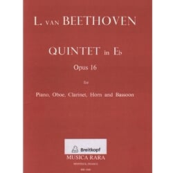 Quintet in E-flat Major, Op. 16 - Woodwind Quartet and Piano
