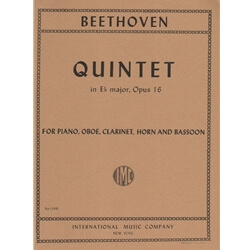 Quintet in E-flat Major, Op. 16 - Woodwind Quartet and Piano