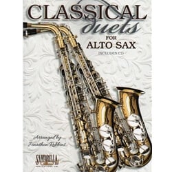 Classical Duets for Alto Sax (Book/CD) - Alto Sax Duet